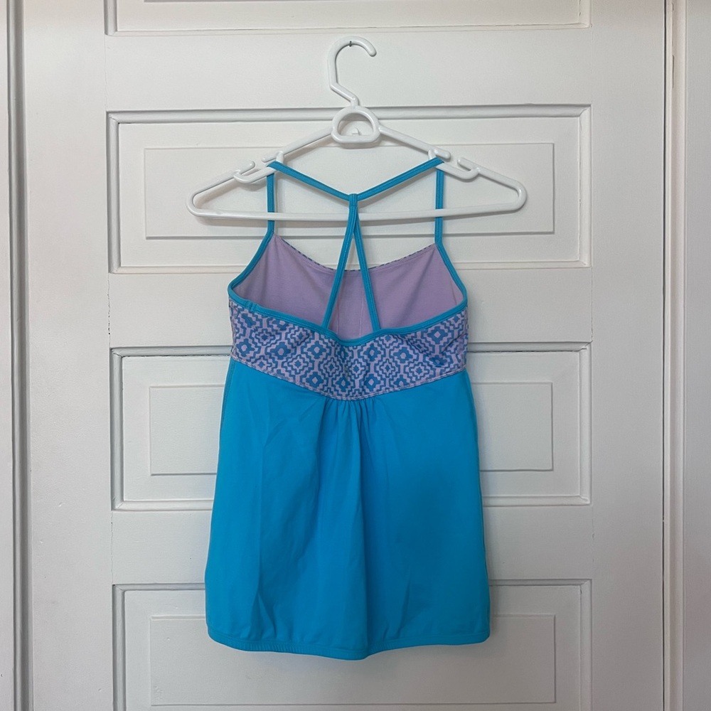 Ivivva Blue Racerback Tank Top - Picture 6 of 6